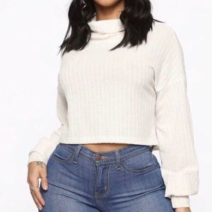 Fashion Nova “Off With his Head Turtleneck Top”